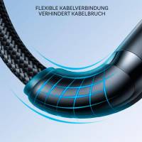 Joyroom Ladekabel – USB C auf Lightning für iPhone und iPad, Schnellladekabel Surpass Serie, Nylon, Länge 1,2 m