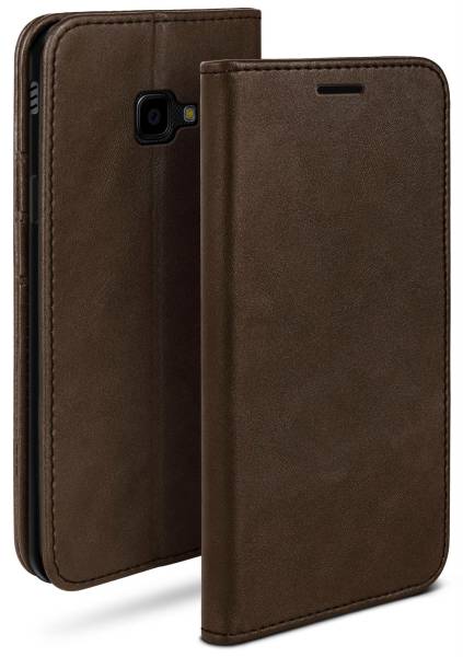 moex Casual Case für Samsung Galaxy Xcover 4 – 360 Grad Schutz Booklet, PU Lederhülle mit Kartenfach