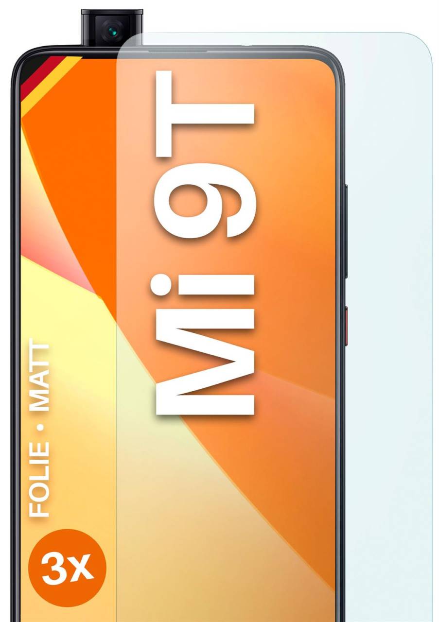 moex FlexProtect Matt für Xiaomi Mi 9T – Anti Reflex Schutzfolie für besten Displayschutz, Matt