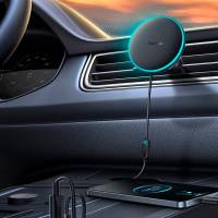Baseus MagSafe Autoladegerät – 15W induktives Ladegerät für Smartphones und andere Geräte, CW01 Serie, USB-A