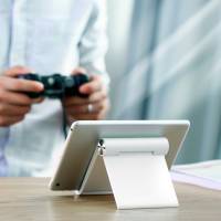 Ugreen Tablet und Smartphone Halter – Universeller, Klappbarer und flexibler Handy und Tablet Ständer