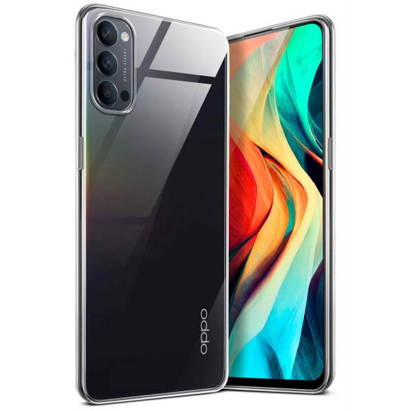 Für Oppo Reno4 5G | Kristallklare, dünne Silikonhülle | AERO CASE