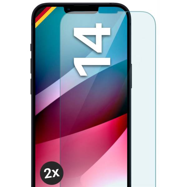 moex ShockProtect iPhone 14 Panzerglas Klar