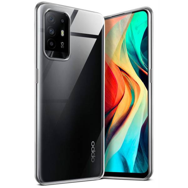 Für Oppo A94 5G | Kristallklare, dünne Silikonhülle | AERO CASE