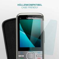 moex FlexProtect Klar für Nokia C5-00 – Schutzfolie für unsichtbaren Displayschutz, Ultra klar