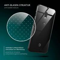 moex Aero Case für Motorola Moto X – Durchsichtige Hülle aus Silikon, Ultra Slim Handyhülle