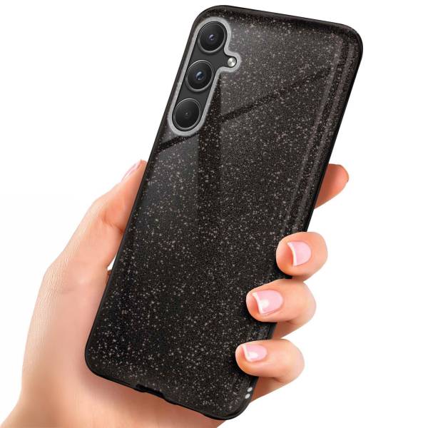 ONEFLOW Glitter Case Samsung Galaxy A55 5G mit Glitzer Look