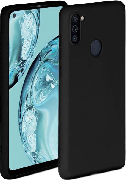 ONEFLOW Soft Case für Samsung Galaxy M11 – weiche Handyhülle aus Silikon mit Kameraschutz