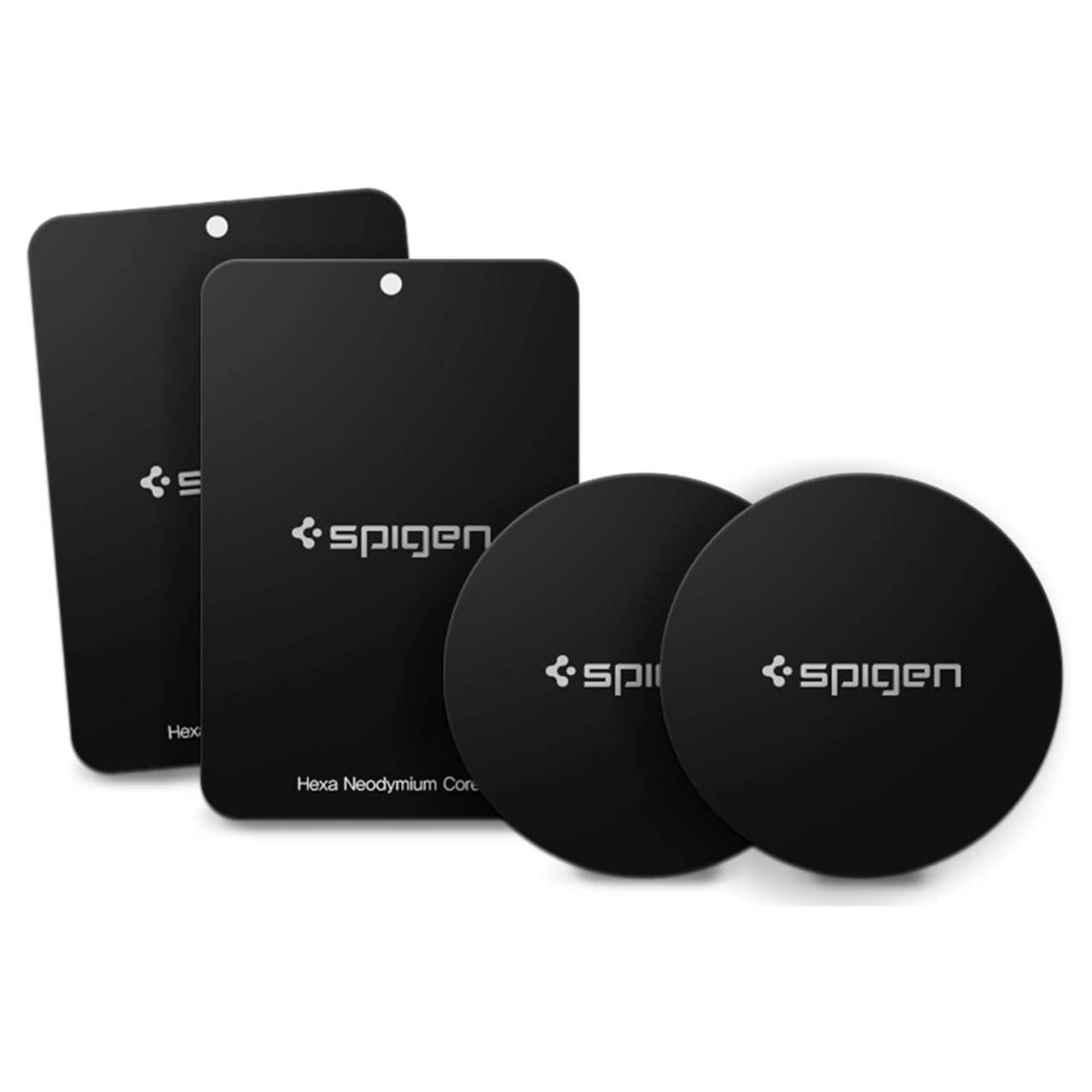 Spigen A210 Metallplatten – Magnetische Autohalterung Platten, Metallplatten für Autohalterung