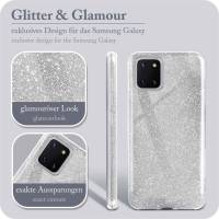 ONEFLOW Glitter Case für Samsung Galaxy Note 10 Lite – Glitzer Hülle aus TPU, designer Handyhülle