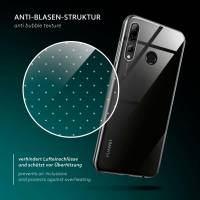 moex Aero Case für Huawei P smart Plus 2019 – Durchsichtige Hülle aus Silikon, Ultra Slim Handyhülle