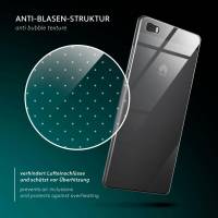 moex Aero Case für Huawei P8 Lite 2015 – Durchsichtige Hülle aus Silikon, Ultra Slim Handyhülle