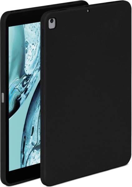 ONEFLOW Soft Case für Apple iPad (7. Generation - 2019) – weiche Tablet Hülle aus Silikon mit Kameraschutz
