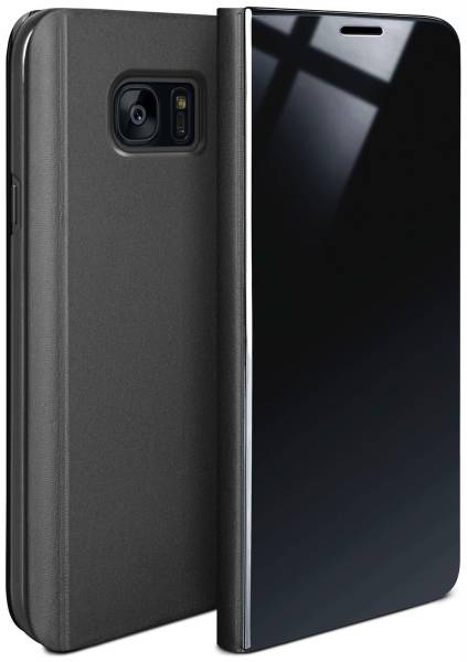 moex Void Case für Samsung Galaxy S7 – Klappbare 360 Grad Schutzhülle, Hochglanz Klavierlack Optik