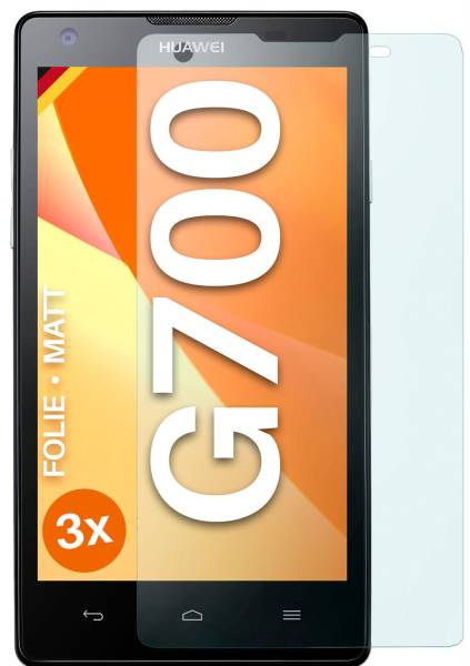 moex FlexProtect Matt für Huawei Ascend G700 – Anti Reflex Schutzfolie für besten Displayschutz, Matt