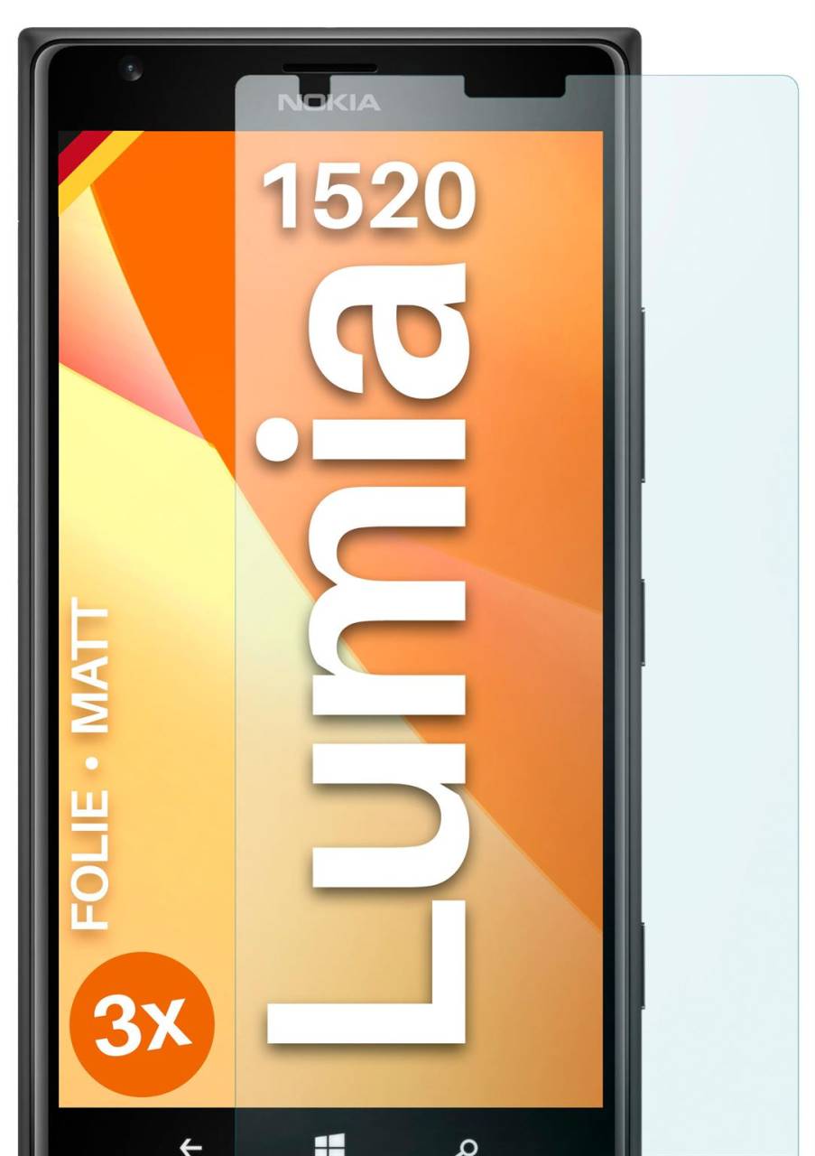 moex FlexProtect Matt für Nokia Lumia 1520 – Anti Reflex Schutzfolie für besten Displayschutz, Matt
