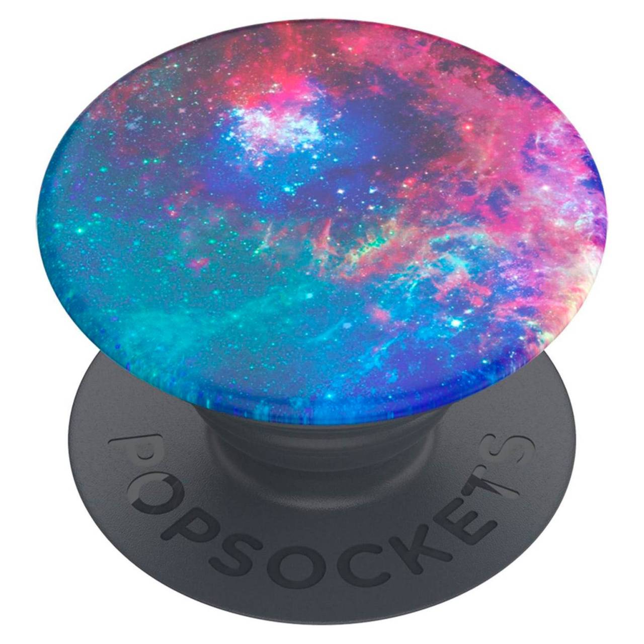 PopSockets Handyhalterung – Smartphone-Griff für besseren Halt, austauschbarer Sockel, PopGrip Basic