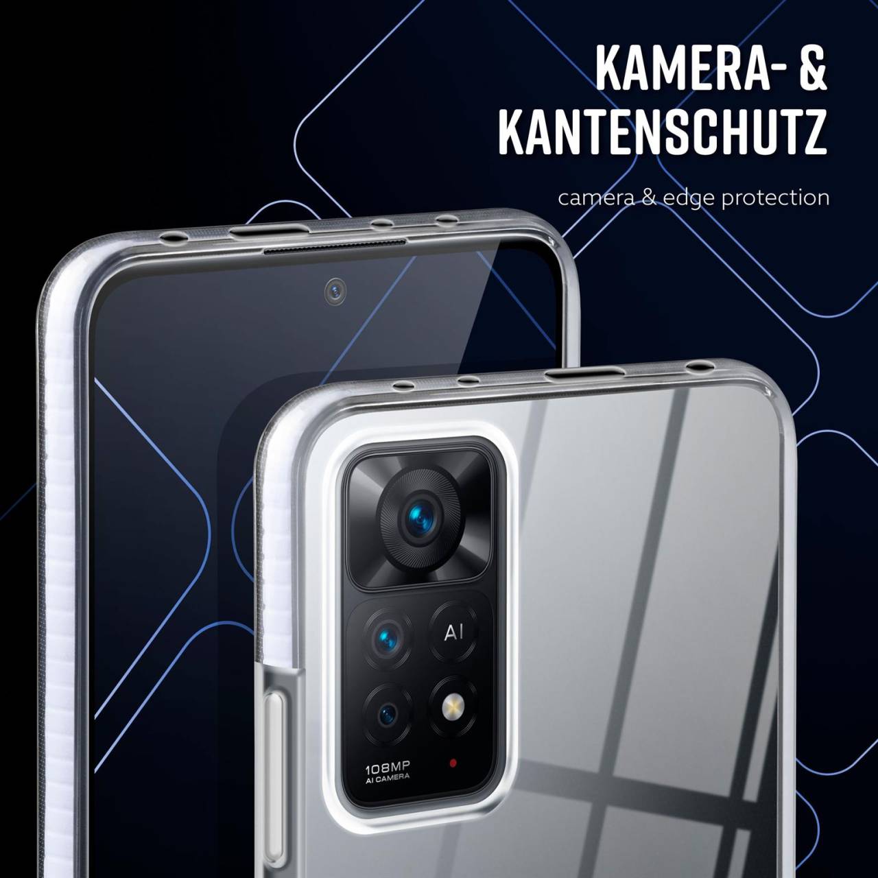 ONEFLOW Cushion Case Redmi Note 11 Pro Bumper Hülle