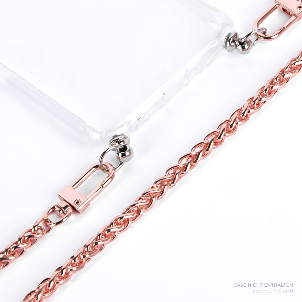 ONEFLOW Handykette Metall Wechselband für Hüllen mit Band – Twist Chain