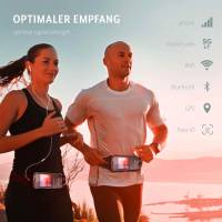 moex Breeze Bag für Oppo Find X2 Neo – Handy Laufgürtel zum Joggen, Lauftasche wasserfest