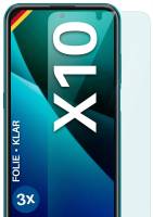 moex FlexProtect Klar für Nokia X10 – Schutzfolie für unsichtbaren Displayschutz, Ultra klar