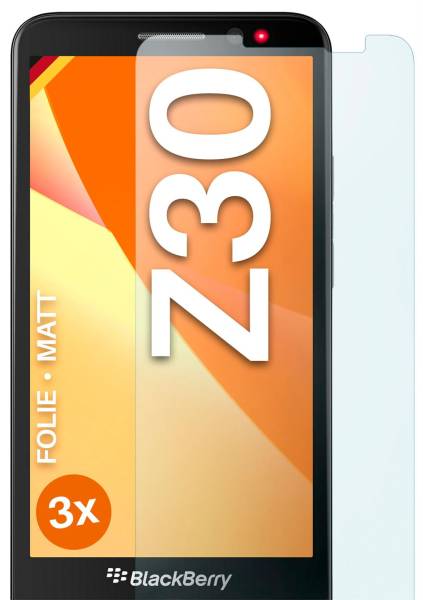 moex FlexProtect Matt für BlackBerry Z30 – Anti Reflex Schutzfolie für besten Displayschutz, Matt