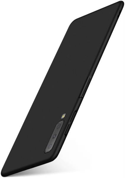 moex Alpha Case für Samsung Galaxy A7 (2018) – Extrem dünne, minimalistische Hülle in seidenmatt