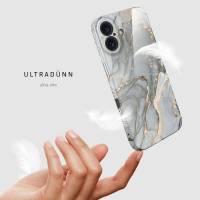 ONEFLOW Bliss Cover iPhone 16 Marmor Muster – weiteres Produktbild 4