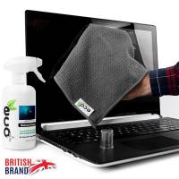 Ecomoist Bildschirm Reinigungsset – für Smartphones und andere Geräte, 2 Mikrofasertücher, Displayreiniger 500 ml – weiteres Produktbild 4