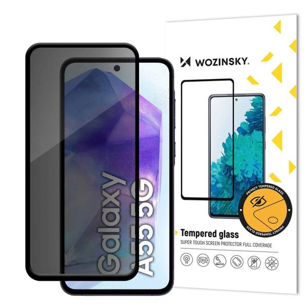 Wozinsky Privacy Glass Samsung Galaxy S25 Plus Panzerglas Sichtschutz