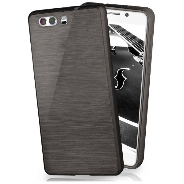 Für Huawei P9 | Silikonhülle in Brush-Optik | BRUSHED CASE