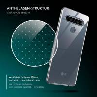 moex Aero Case für LG K61 – Durchsichtige Hülle aus Silikon, Ultra Slim Handyhülle