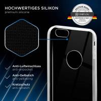 ONEFLOW Clear Case für Apple iPhone SE 1. Generation (2016) – Transparente Hülle aus Soft Silikon, Extrem schlank