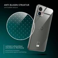 moex Aero Case für Motorola Edge 30 Neo – Durchsichtige Hülle aus Silikon, Ultra Slim Handyhülle