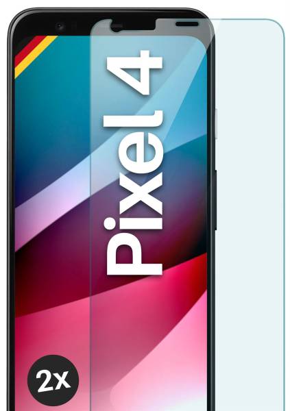 moex ShockProtect Klar für Google Pixel 4 – Panzerglas für kratzfesten Displayschutz, Ultra klar