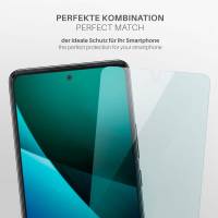 moex FlexProtect Klar für Samsung Galaxy A53 5G – Schutzfolie für unsichtbaren Displayschutz, Ultra klar