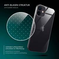 moex Aero Case für Apple iPhone 12 mini – Durchsichtige Hülle aus Silikon, Ultra Slim Handyhülle