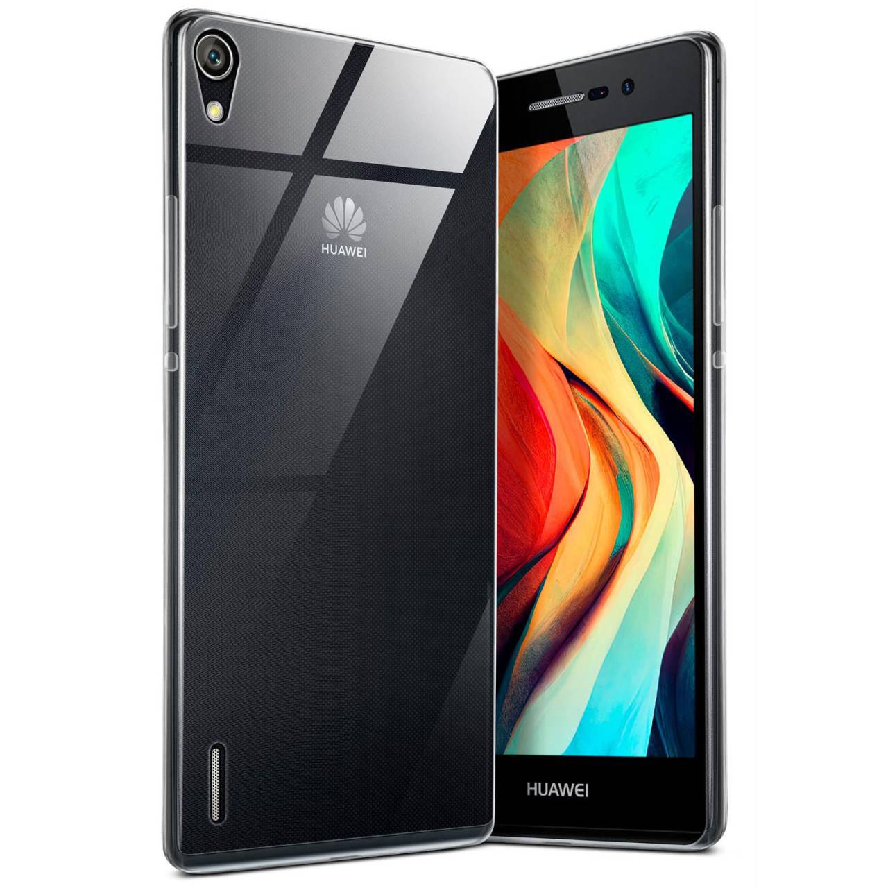 moex Aero Case Huawei Ascend P7 durchsichtig aus Silikon