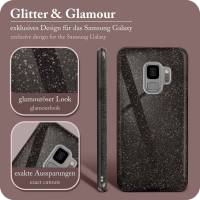 ONEFLOW Glitter Case für Samsung Galaxy S9 – Glitzer Hülle aus TPU, designer Handyhülle