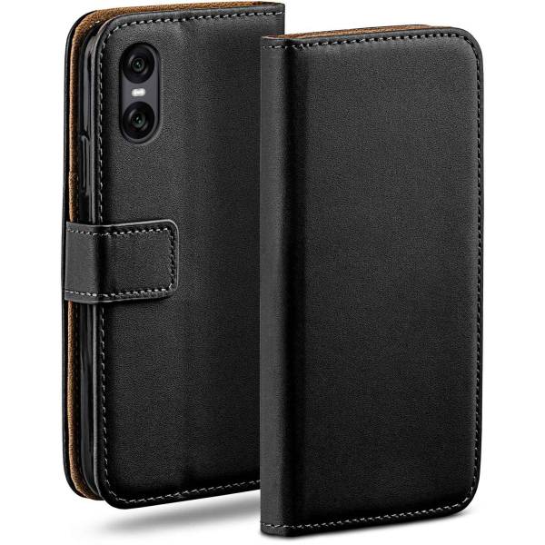 moex Book Case für Sony Xperia 10 VI Klapphülle mit Kartenfach