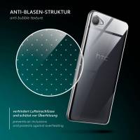 moex Aero Case für HTC Desire 12 – Durchsichtige Hülle aus Silikon, Ultra Slim Handyhülle