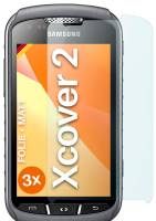 moex FlexProtect Matt für Samsung Galaxy Xcover 2 – Anti Reflex Schutzfolie für besten Displayschutz, Matt