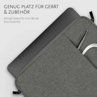 moex Dash Case für Realme Pad 2 – Sleeve Tablet Tasche mit Zubehörfach und Reißverschluss