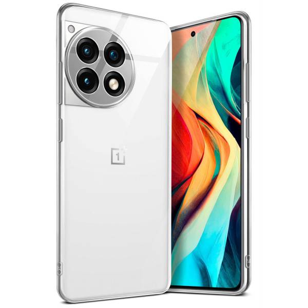 moex Aero Case OnePlus 12R durchsichtig aus Silikon