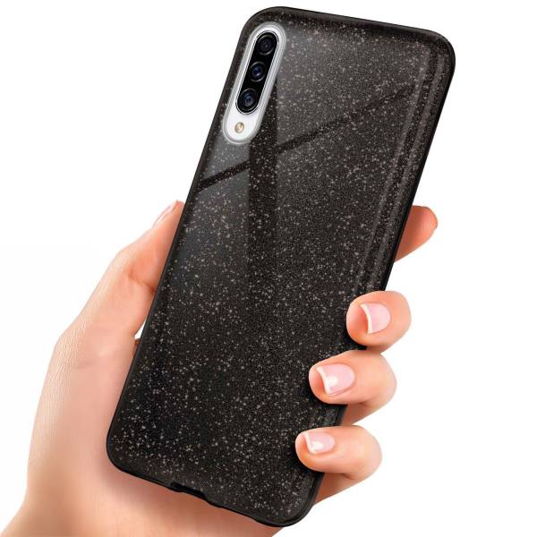 ONEFLOW Glitter Case Samsung Galaxy A30s mit Glitzer Look