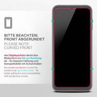 moex ShockProtect Klar für Samsung Galaxy A14 5G – Panzerglas für kratzfesten Displayschutz, Ultra klar