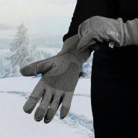 moex TouchTip – Isolierte Sport-Handyhandschuhe, Wasserdichte Thermo-Handschuhe für Smartphone