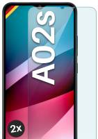 moex ShockProtect Klar für Samsung Galaxy A02s – Panzerglas für kratzfesten Displayschutz, Ultra klar