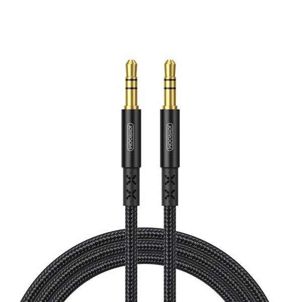 Joyroom AUX Stereo-Audiokabel – 3,5 mm Miniklinke für Smartphones und andere Geräte, geflochtenes Kabel, 1,5 m