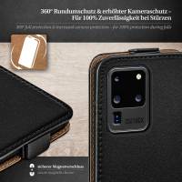 moex Flip Case für Samsung Galaxy S20 Ultra 5G – PU Lederhülle mit 360 Grad Schutz, klappbar